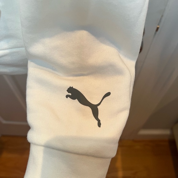 Puma Pullover Medium White Pre-owned - Picture 3 of 5